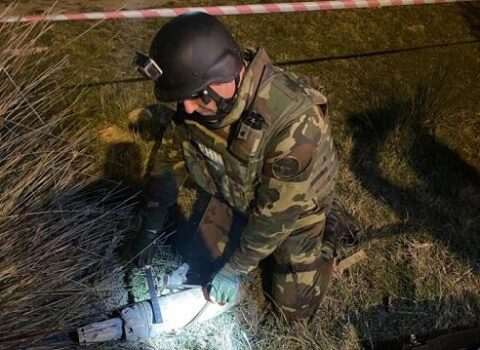 Sumqayıtda tank mərmisi tapıldı