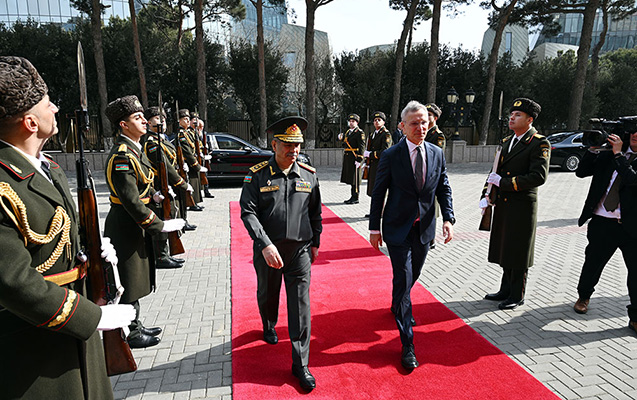 Zakir Həsənov NATO-nun Baş katibi ilə görüşdü