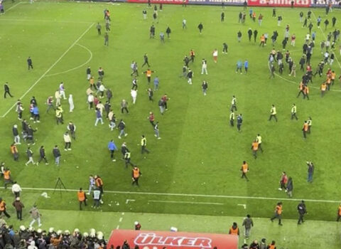“Trabzonspor” – “Fənərbaxça” oyununa görə 12 nəfər saxlanıldı