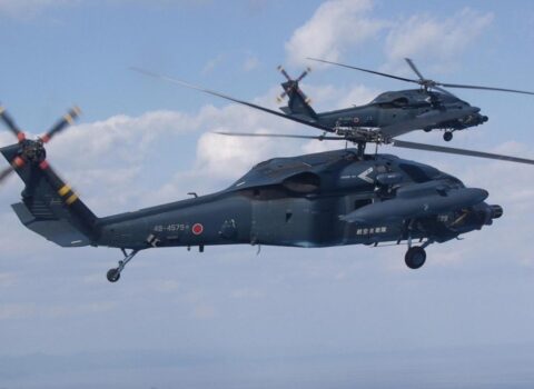 Yaponiyada 2 hərbi helikopterlə əlaqə kəsildi