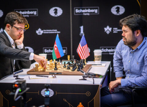 Nicat Abasov Hikaru Nakamura ilə heç-heçə etdi