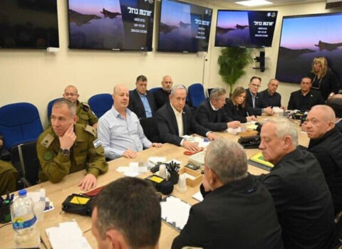 Netanyahu müharibə kabinetinin iclasını keçirir