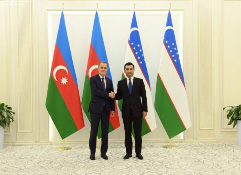 Ceyhun Bayramov Özbəkistanın XİN başçısı ilə görüşdü – FOTO