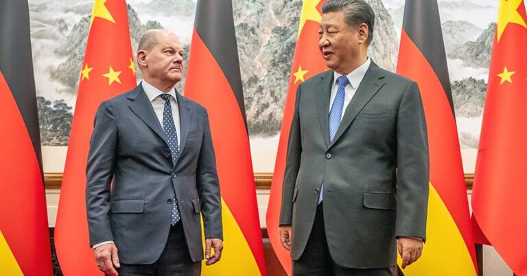 “Tagesschau”: “Şoltç Ukrayna ilə bağlı Çinlə danışıqlarda uğur qazana bilmədi”