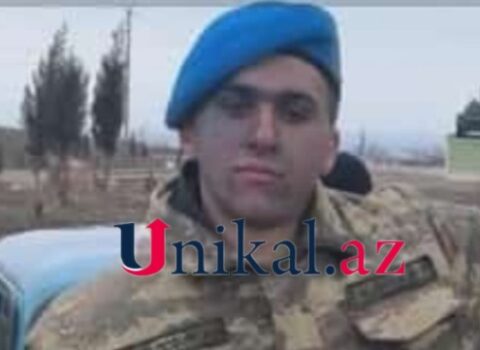 Həlak olan hərbçimizin FOTOSU