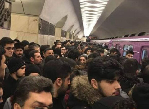 Bakı metrosunda problem, sərnişinlər “28 May”da düşürüldü – TƏFƏRRÜAT