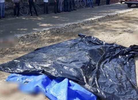 Sumqayıtda yarımtikilidə kişi meyiti aşkarlandı