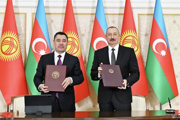 Azərbaycan-Qırğızıstan sənədləri imzalanıb 