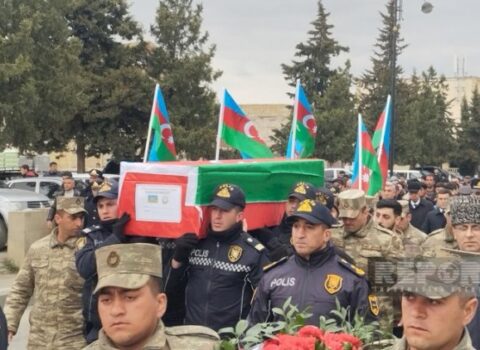 Təlimdə ölən əsgər Qubada dəfn olundu