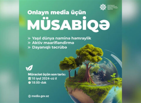 MEDİA onlayn media üçün müsabiqə elan edir