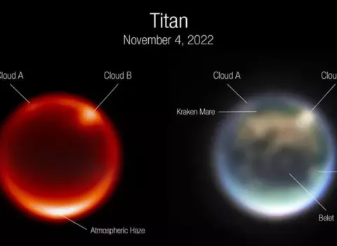 Burada da Yerdə olduğu kimi çaylar, göllər və dənizlər var