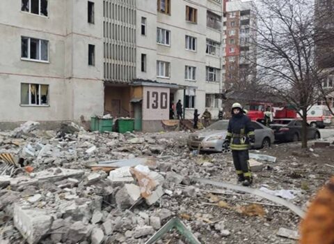 Xarkov atəşə tutuldu – Yaralılar var