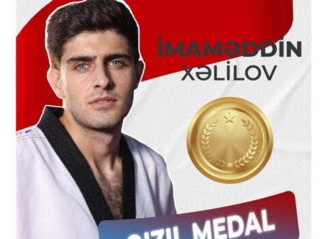 İdmançımız Avropa çempionatında qızıl medal qazandı