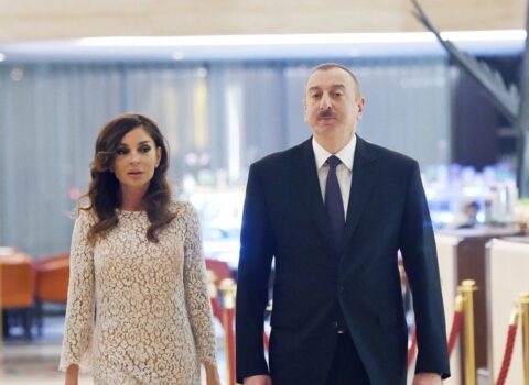 Prezident və birinci xanım “Ağalı” hotelinin AÇILIŞINDA