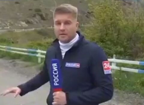 “Rossiya 24” Qarabağdan reportaj hazırladı – VİDEO