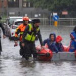 Avropada leysan yağışlar – İnsanlar xilas edildi, maşınlar su altında qaldı