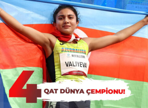 Lamiyə Vəliyeva 4-cü dəfə dünya çempionu oldu