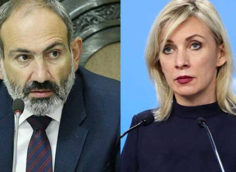 Mariya Zaxarova Paşinyana əsəbiləşdi: “Ümumi danışma, ad çək”