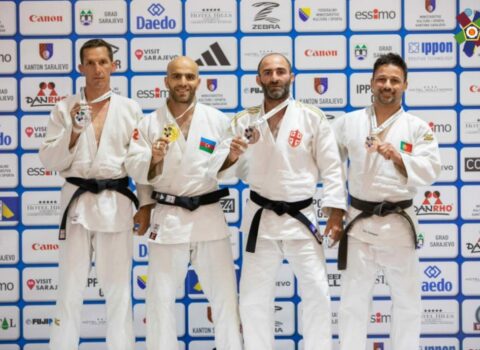 Veteran cüdoçular daha 5 medal qazandılar