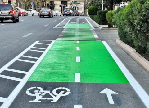 Velosiped yolları ilə bağlı dövlət standartı qəbul edildi