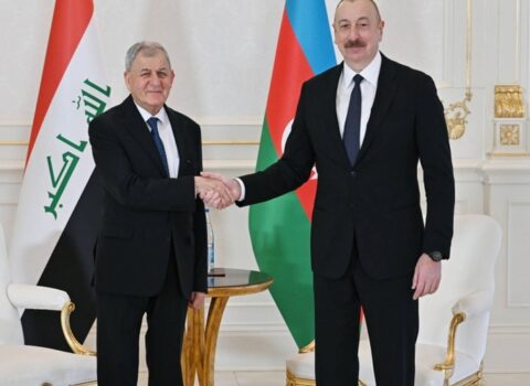 İraq prezidenti İlham Əliyevə məktub göndərdi