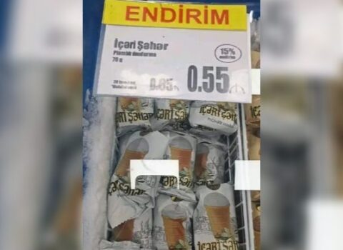 “Araz” market bakteriyalı dondurmaları endirimlə satışa çıxardı – FOTO