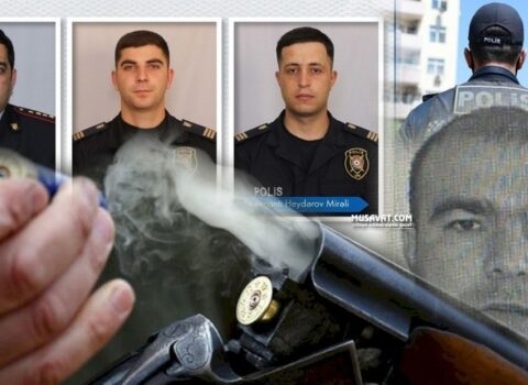 “Eldənizdən geriyə iki balası qaldı” – Qətlə yetirilən polis kapitanı dəfn edildi