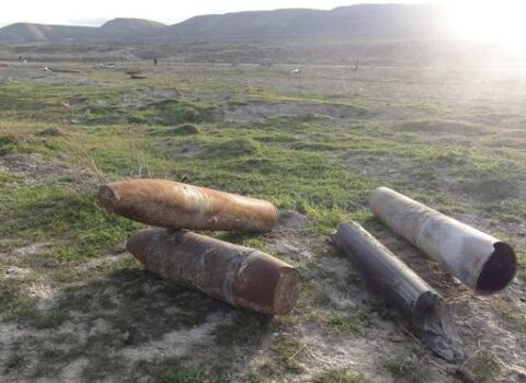 Naxçıvanın 5 kəndində hərbi sursat aşkarlandı