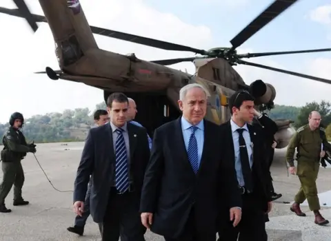 Netanyahunun da helikopteri xarab oldu 