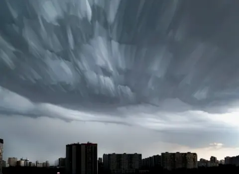 Gürcüstanda güclü tornado – VİDEO