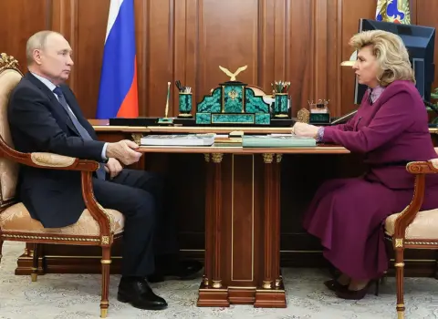 “Ukrayna tərəfi ilə razılığa gəldik…” – Moskalkova Putinə məruzə etdi