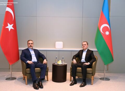 Ceyhun Bayramov Hakan Fidanla GÖRÜŞDÜ