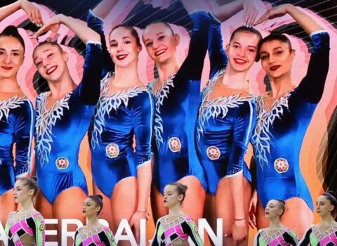 Gimnastlarımız İspaniyada qızıl medal qazandı