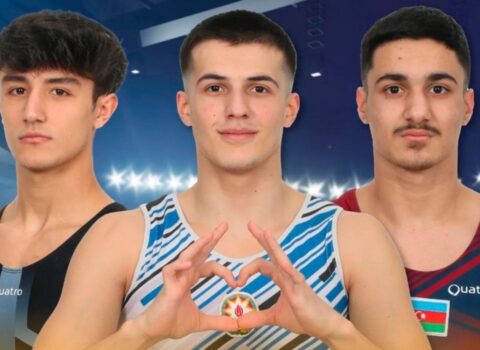 Gimnastlarımız Portuqaliyada 8 medal QAZANDILAR