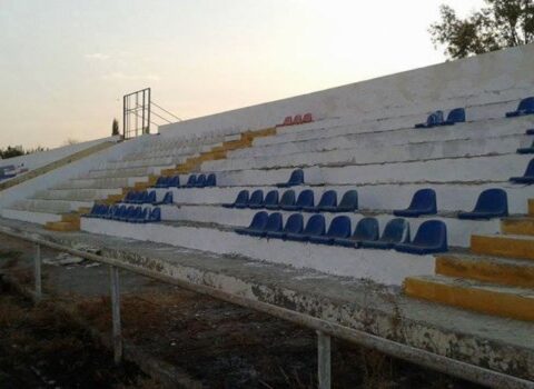Baxımsız qalan Kürdəmir Stadionunun son vəziyyəti – VİDEO