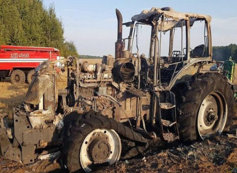 Ermənistanın Tavuş rayonunda traktor minaya düşdü