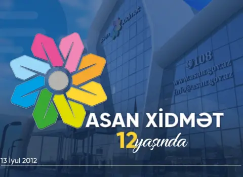 “ASAN xidmət”in yaradılmasından 12 il ötür