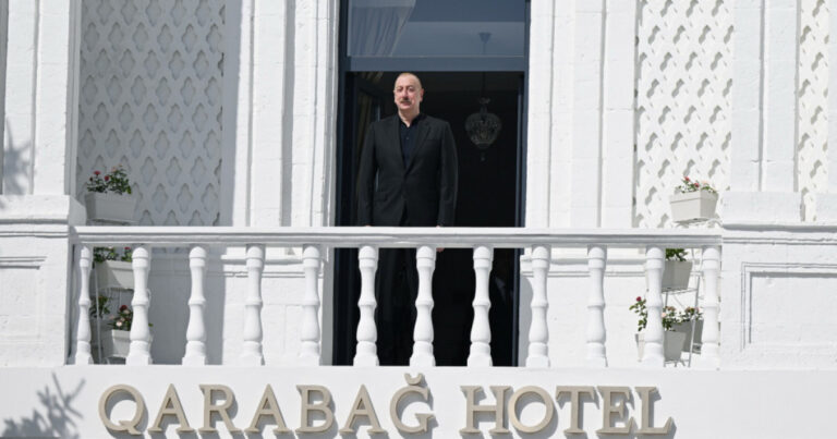 Xankəndidə “Qarabağ” hotelinin açılışı oldu – FOTO
