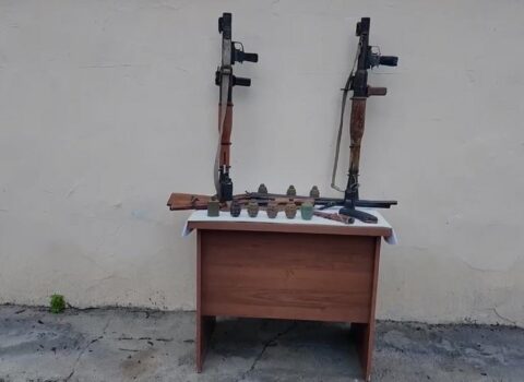 Xankəndi və Şuşada xeyli silah-sursat aşkarlandı