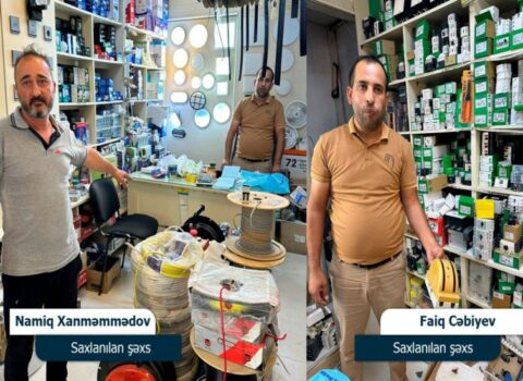 Abşeronda mağazadan 100 min manatlıq elektrik avadanlıqları oğurlandı