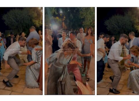 Agentlik sədrinin toyda əcnəbi rəqsi – VİDEO