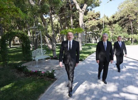 Prezident Bakıda əsaslı şəkildə yenidən qurulan Nərimanov parkının açılışında iştirak etdi – FOTO – YENİLƏNDİ