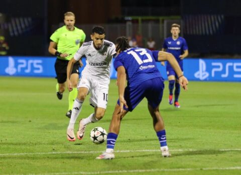 “Qarabağ” – “Dinamo” görüşündə ikinci qol vuruldu – YENİLƏNİR