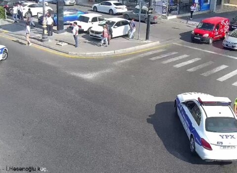 Bakıda yanğın səbəbindən yola məhdudiyyət qoyuldu