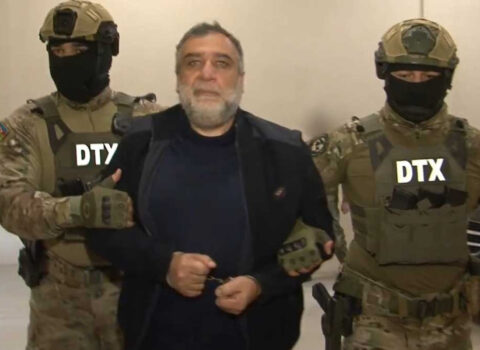 Ruben Vardanyanın Xankəndidə iş otağından “Naxçıvan atlası” tapıldı