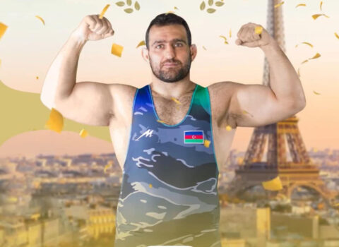 Paris-2024: Azərbaycan güləşçisi qələbə qazandı
