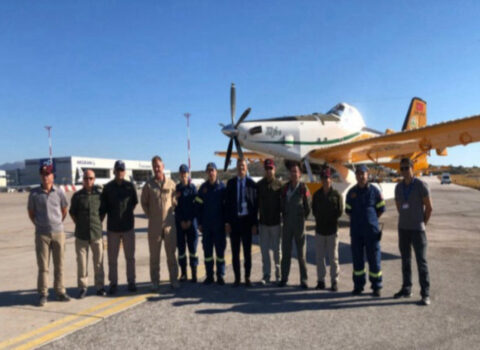 Türkiyə meşə yanğınları ilə mübarizədə Yunanıstana dəstək verdi