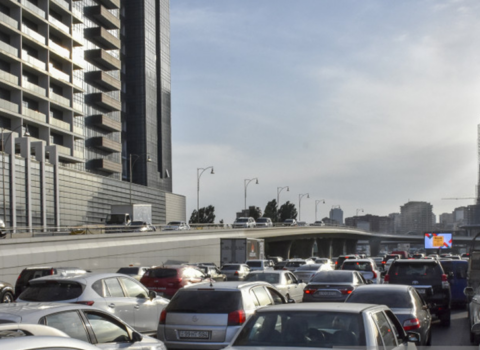 Bakıda bu yollarda sıxlıq var – SİYAHI