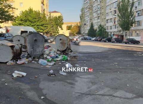 Sakinlər antisanitar şəraitdən narazılıq edir – FOTO+VİDEO