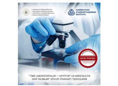 Azərbaycanda tibbi laboratoriyalara dair yeni dövlət standartı qəbul edildi